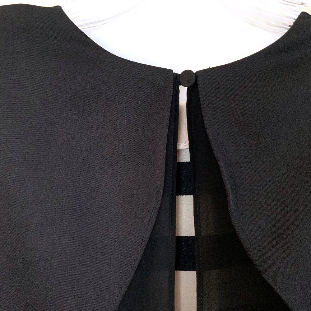 Striped Pleated Sleeveless Dress By Malene Birger Lillian Sz S - Picture 14 of 16